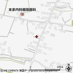 茨城県笠間市福島439周辺の地図