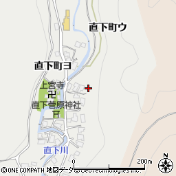 石川県加賀市直下町（レ）周辺の地図