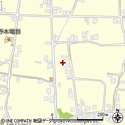 長野県安曇野市三郷温5743周辺の地図
