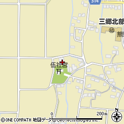 長野県安曇野市三郷明盛4098周辺の地図