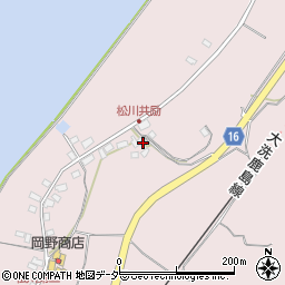 茨城県東茨城郡大洗町成田町2507周辺の地図