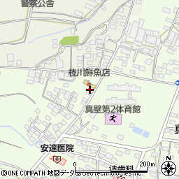 茨城県桜川市真壁町田202周辺の地図