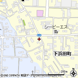 群馬県太田市下浜田町313-5周辺の地図