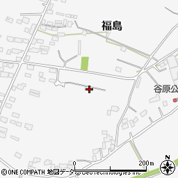 茨城県笠間市福島574周辺の地図