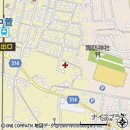 長野県安曇野市三郷明盛2332周辺の地図