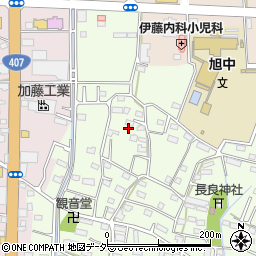 群馬県太田市東矢島町周辺の地図