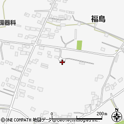 茨城県笠間市福島571周辺の地図