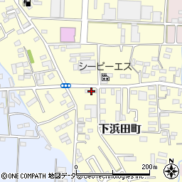 群馬県太田市下浜田町311周辺の地図