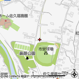 長野県佐久市安原1554-1周辺の地図