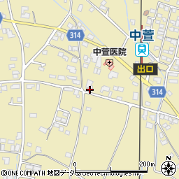 長野県安曇野市三郷明盛3012-1周辺の地図