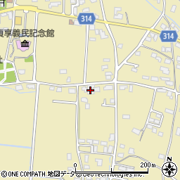 長野県安曇野市三郷明盛3265-1周辺の地図