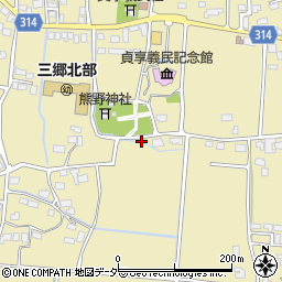 長野県安曇野市三郷明盛3319-2周辺の地図