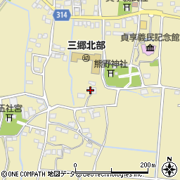 長野県安曇野市三郷明盛4200周辺の地図