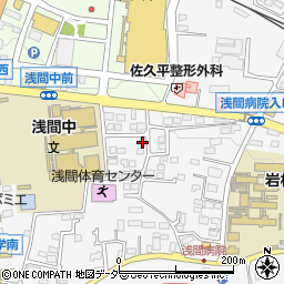 長野県佐久市岩村田西本町1342-24周辺の地図
