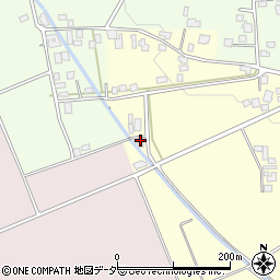 長野県安曇野市三郷温7455周辺の地図
