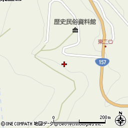 石川県白山市東二口ニ周辺の地図