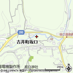 群馬県高崎市吉井町坂口周辺の地図