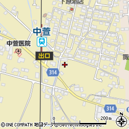 長野県安曇野市三郷明盛2323周辺の地図