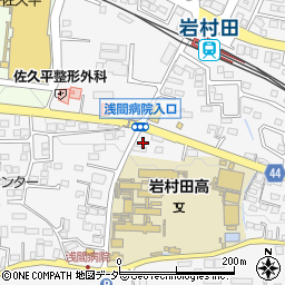長野県佐久市岩村田西本町1258周辺の地図