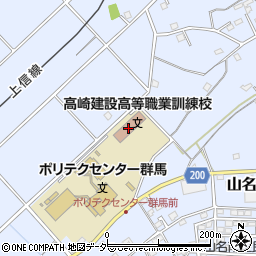群馬県自動車整備振興会高崎支部周辺の地図