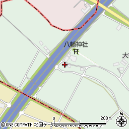 茨城県小美玉市大笹177-1周辺の地図