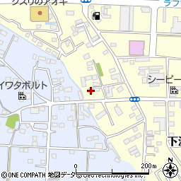 群馬県太田市下浜田町335-1周辺の地図