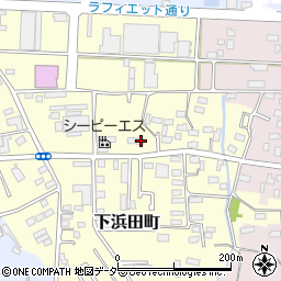 群馬県太田市下浜田町359-10周辺の地図