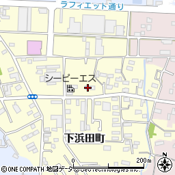 群馬県太田市下浜田町359周辺の地図