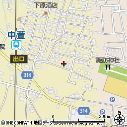 長野県安曇野市三郷明盛2348-5周辺の地図