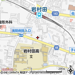 長野県佐久市岩村田西本町1261周辺の地図