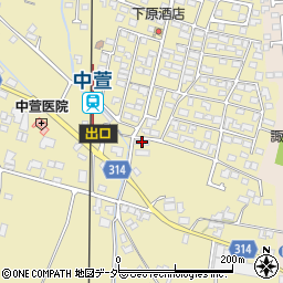 長野県安曇野市三郷明盛2323-6周辺の地図