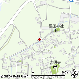 群馬県藤岡市中116周辺の地図