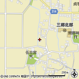 長野県安曇野市三郷明盛4188周辺の地図