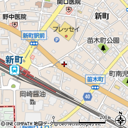デイサービスセンター花みづき新町駅前周辺の地図