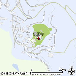 伝正寺周辺の地図