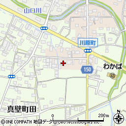 茨城県桜川市真壁町真壁110-1周辺の地図