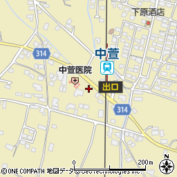 長野県安曇野市三郷明盛3006周辺の地図