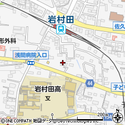 長野県佐久市岩村田西本町1265-4周辺の地図