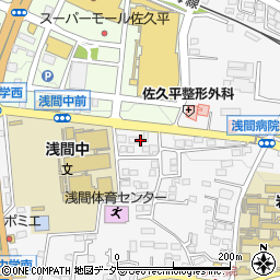 ポーラザビューティ佐久平周辺の地図