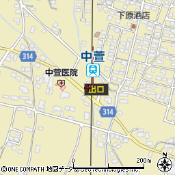 長野県安曇野市三郷明盛2898-1周辺の地図