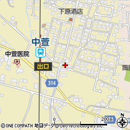 長野県安曇野市三郷明盛2352-14周辺の地図