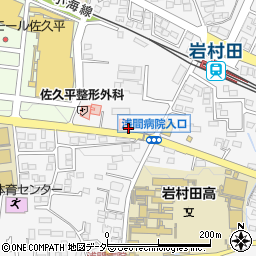 長野県佐久市岩村田西本町1315-7周辺の地図