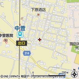 長野県安曇野市三郷明盛2352-12周辺の地図