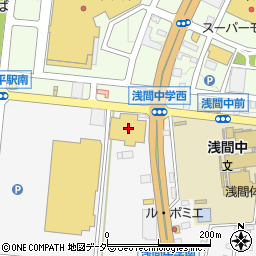 スーパースポーツゼビオ佐久平店周辺の地図
