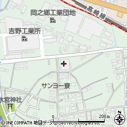 サンヨー株式会社岡之郷工場周辺の地図