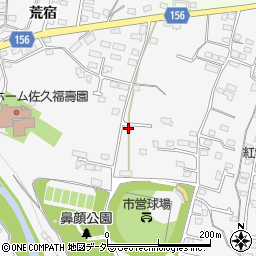 長野県佐久市安原1546-2周辺の地図