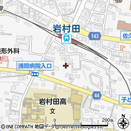 長野県佐久市岩村田西本町1267-11周辺の地図