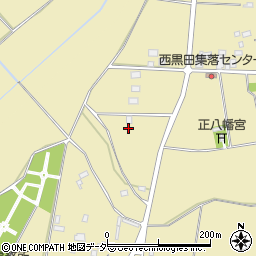 栃木県小山市西黒田574周辺の地図