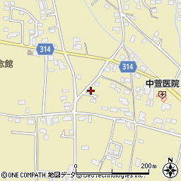 長野県安曇野市三郷明盛3020-9周辺の地図