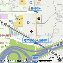 三善流通センター藤岡倉庫周辺の地図